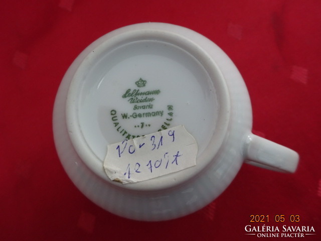 Seltmann Bavaria német porcelán kávéscsésze sárga rózsával. Vanneki!
