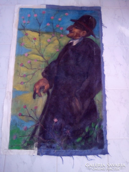 Gyula Bakányi painting 100 x 60 cm