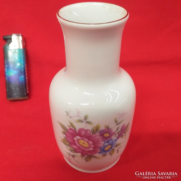 Raven's house flower pattern porcelain vase 12.5 Cm