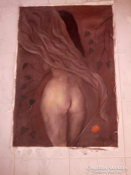 Gyula Bakányi painting 90 x 60 cm