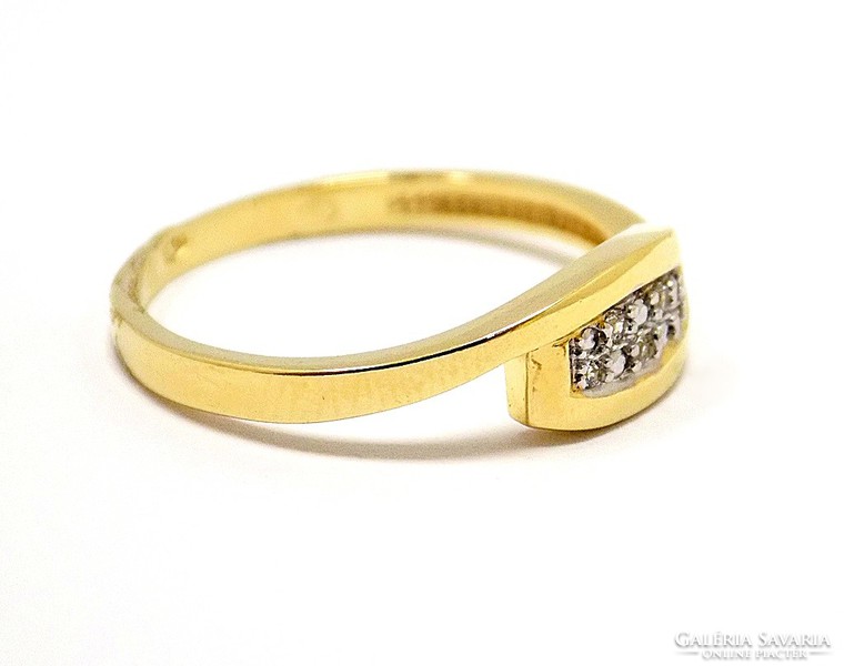 Köves arany gyűrű (ZAL-Au98080)
