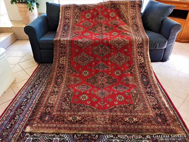Caucasian patterned carpet tapestry - 155x267 cm