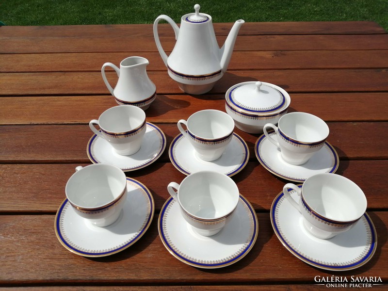 Czechoslovak tea and coffee porcelain set