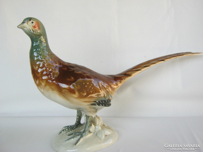Royal dux porcelain large pheasant