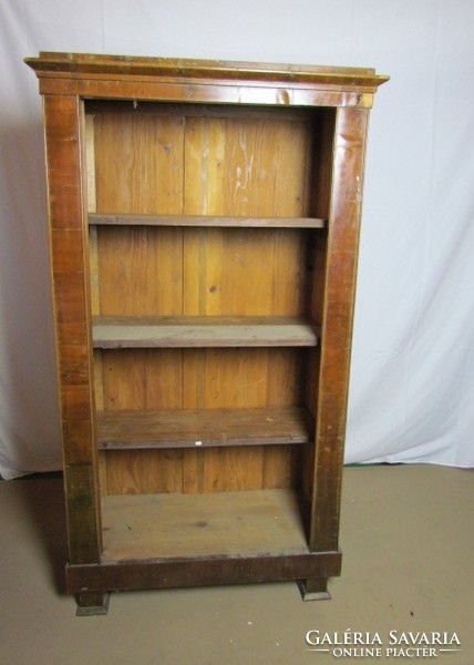 Antik Bieder könyves szekrény