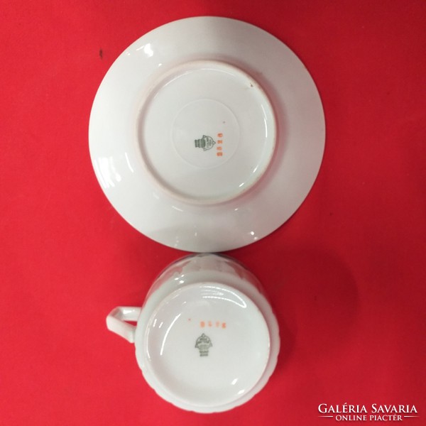 Zsolnay shield sealed tea and coffee cup set