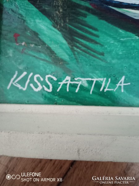 Kiss Attila Csendélet kagylóval