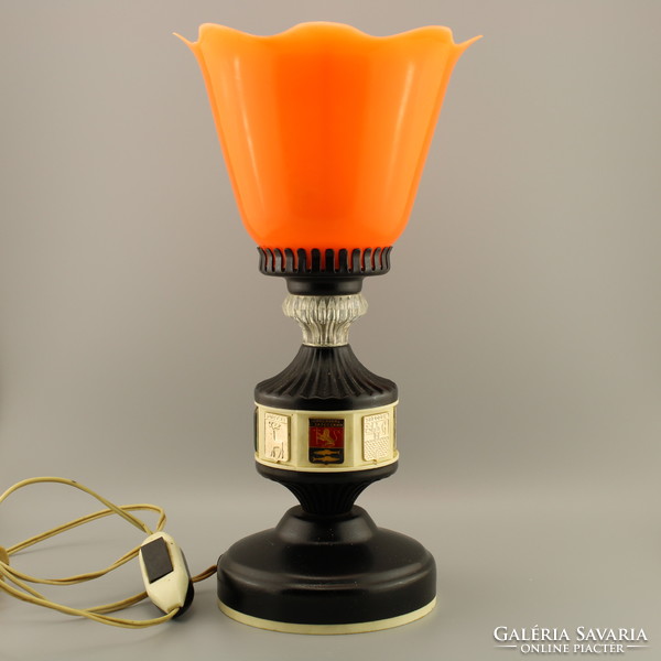 Old table lamp, vintage table lamp