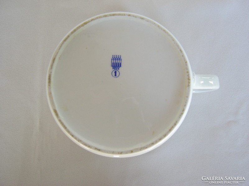Large Zsolnay porcelain mug