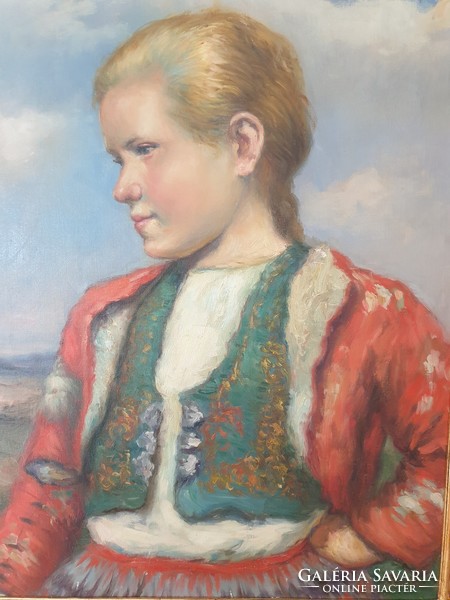 Glatz Oszkár - Fiatal lány
