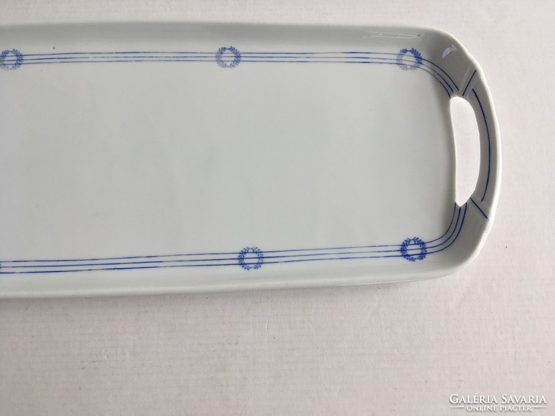Antique, old Brezova-Pirkenhammer porcelain tray, serving bowl