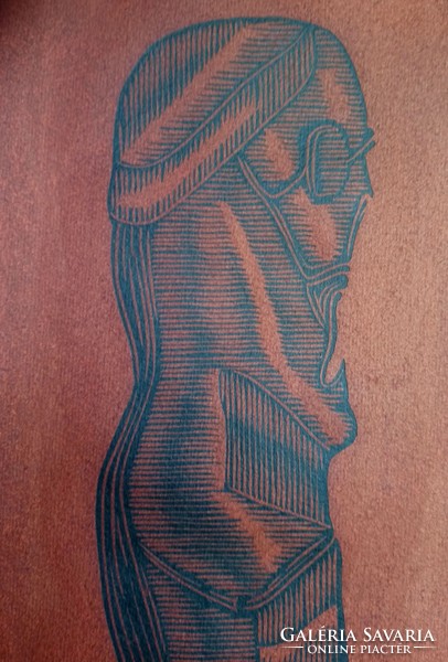 Gaál József  37x29 cm Művészpéldány szignált datált