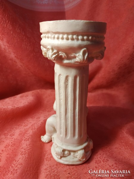 Angel candlestick, candle holder