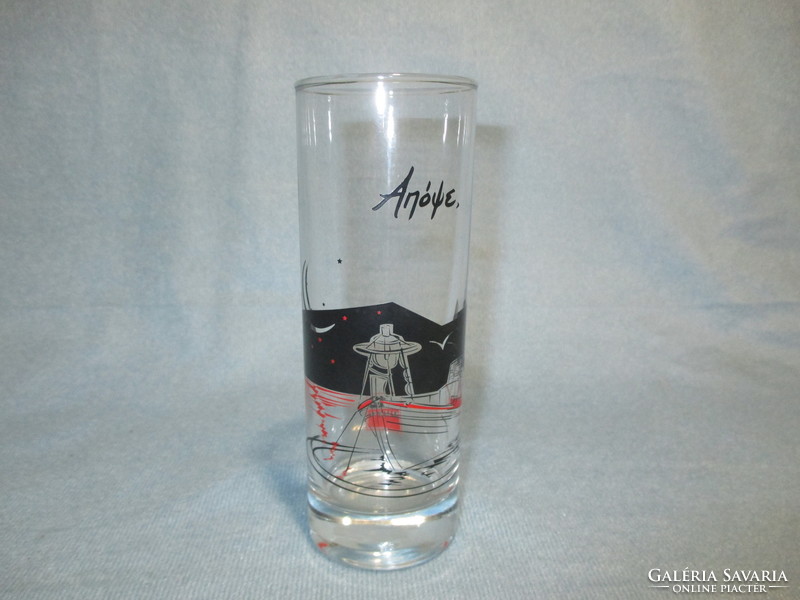 Üveg pohár Görögországból