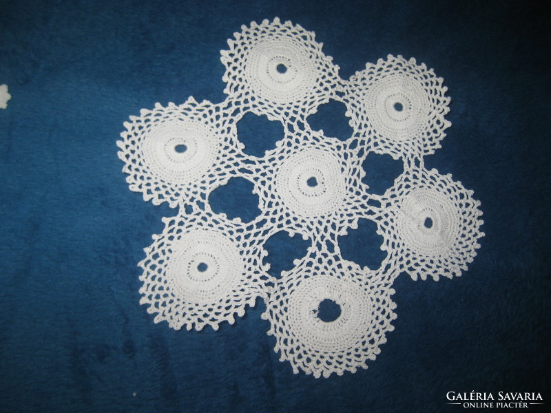 Crochet tablecloth, 14 cm