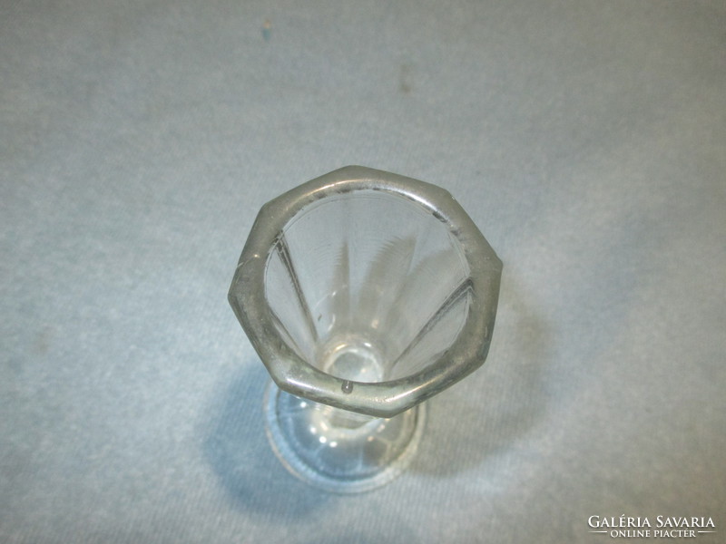 Old footed cognac glass