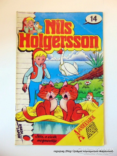 1989 ?  /  Nils Holgersson  /  Képregények :-) SZÜLETÉSNAPRA! Szs.:  16025