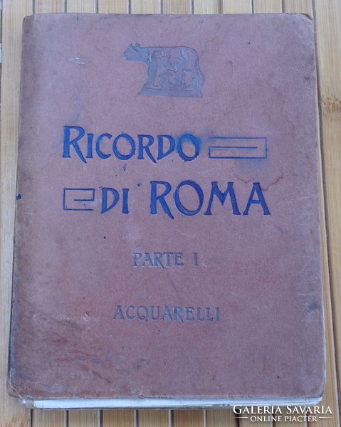 RICORDO DI ROMA PARTE I. ACQUARELLI