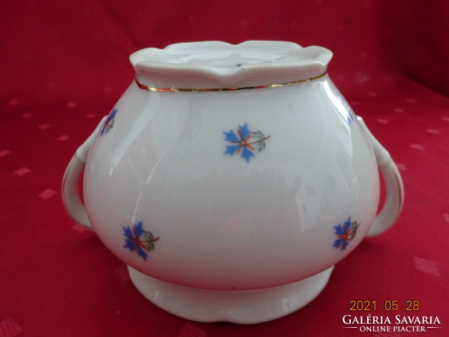 EPIAG csehszlovák minőségi porcelán cukortartó, felső átmérője 9,5 cm. Vanneki!