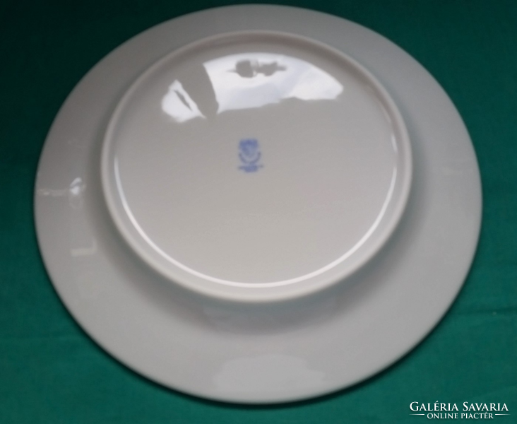 Alföldi porcelán,kék mintás,magyaros süteményes tányér,19 cm