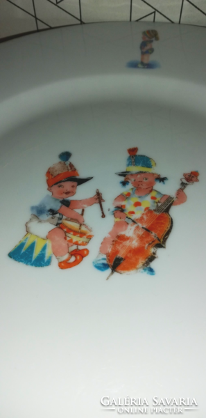 Very rare zsolnay fairytale plate