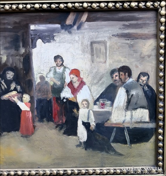 Fk/103 - unknown painter - in the family circle
