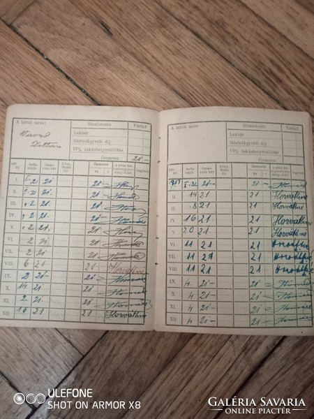 Különleges iratok 1924-67 13 darab