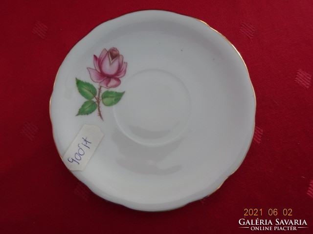 Winterling Bavaria német porcelán, kávéscsésze alátét rózsa mintával. Vanneki!