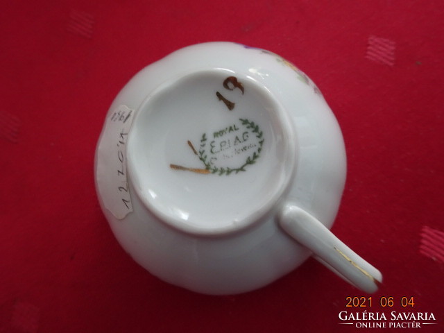 Royal epiag quality Czechoslovak porcelain coffee cup. He has!