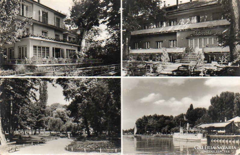 Ba - 125 panoramas of the Balaton region in the middle of the 20th century. Siófok, detail