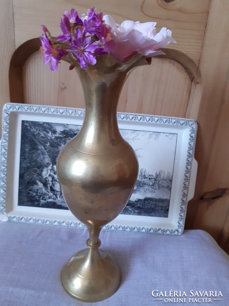 Beautiful large copper vase 29 cm