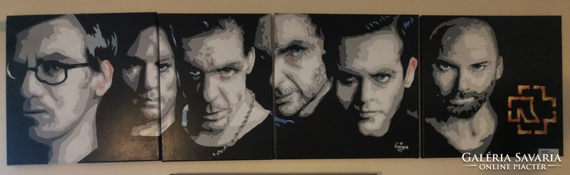 Rammstein osztott vászon