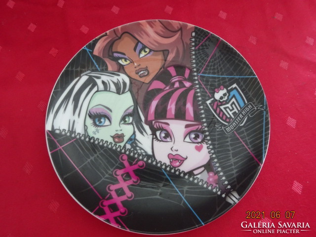 Német porcelán - Monster high pohár és tányér. Vanneki!