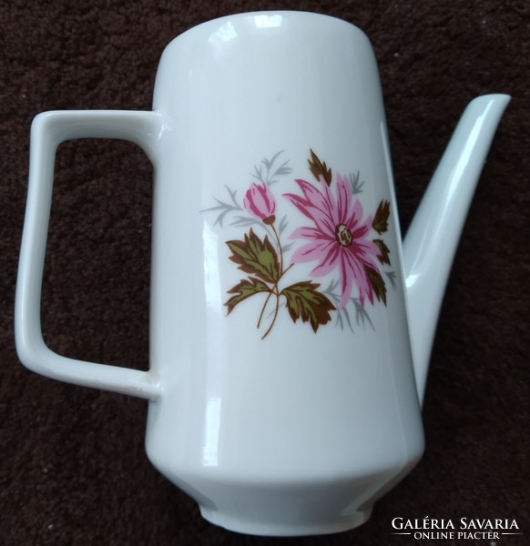 Kitka bolgár porcelán kávés készlet ( 3 db )