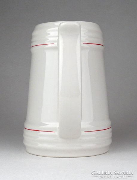 1E935 Tatabányai tűzoltó porcelán söröskorsó 16 cm