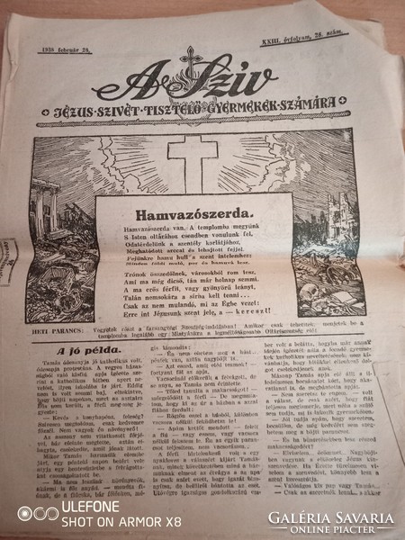 A Szív - Jézus szívét tisztelő gyermekek számára - 11 Szívgárda kiadvány 1935-38