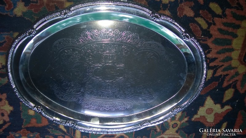 Oval tray, nice shape, good size, new, 38x27 cm