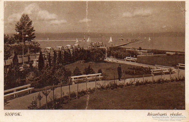 Ba - 144 panoramas of the Balaton region in the middle of the 20th century. Siófok (karinger photo)