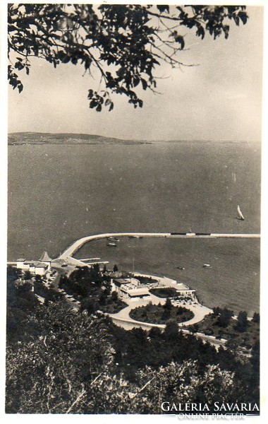 Ba - 143 panoramas of the Balaton region in the middle of the 20th century. Tihany (monostory photo)