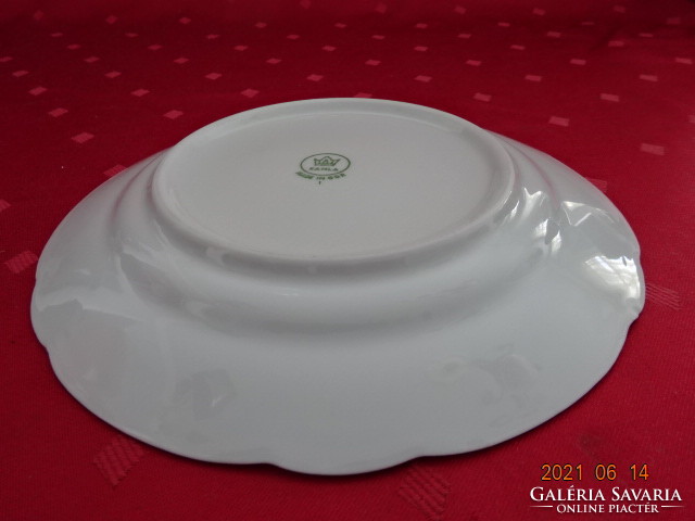 Kahla GDR German porcelain small plate, diameter 19 cm. He has!