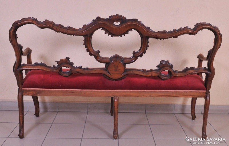 Velencei barokk kanapé a 18.századból