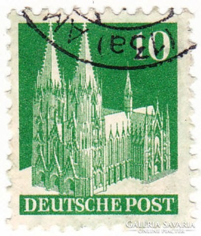Németország Amerikai-Brit megszállási övezet forgalmi bélyeg 1949