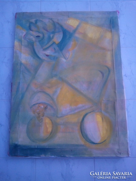 Bakányi gyula painting 90 x 70 cm