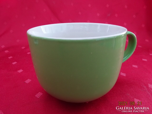 Német porcelán színes pohár, átmérője 11 cm, magassága 8,5 cm. BUTLERS termék. Vanneki!