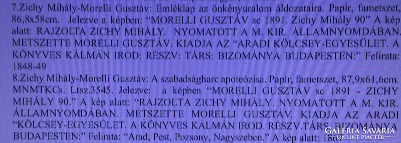 Zichy Mihály - Morelli Gusztáv A szabadságharc apoteozisa