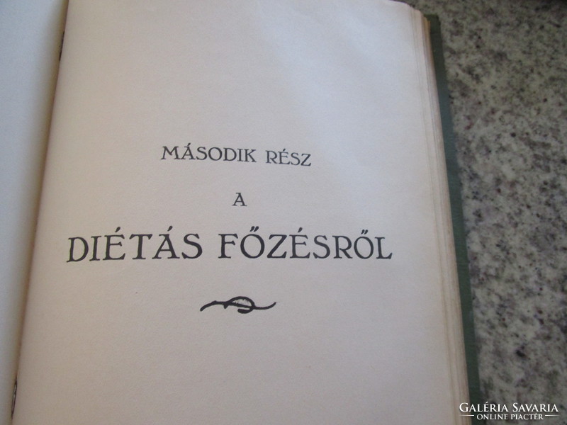Béla Podruzsik: the latest cookbook of bourgeois cuisine, homemade confectionery and diet cooking 1930