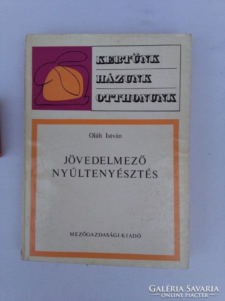 István Oláh: profitable rabbit breeding - 1968 - retro book