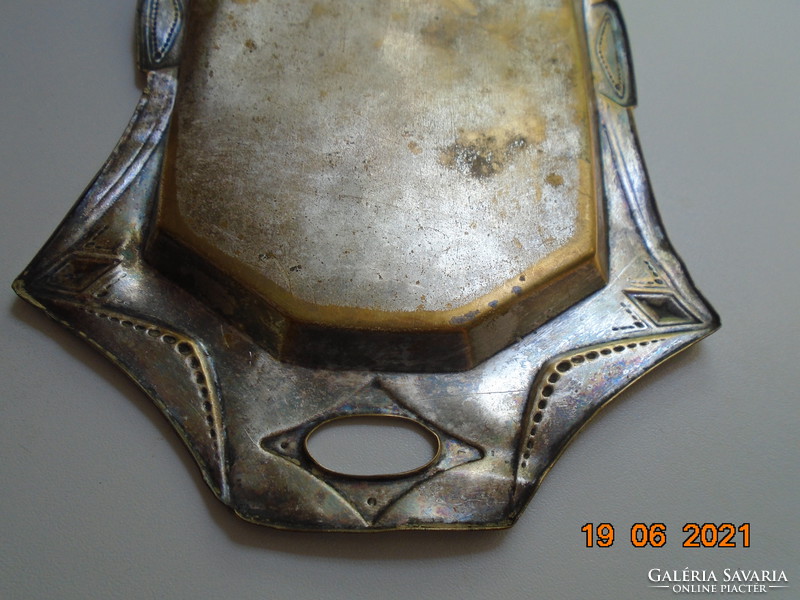 Antique Austrian arnold wolkenstein&glückseling wien marked sometime silver plated tray