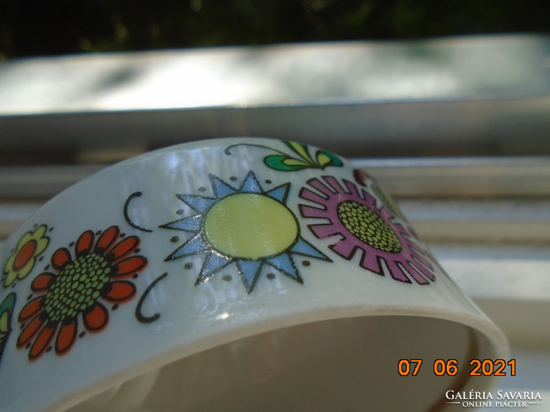 Ilmenau-henneberg ndk stylized flower pattern sugar bowl