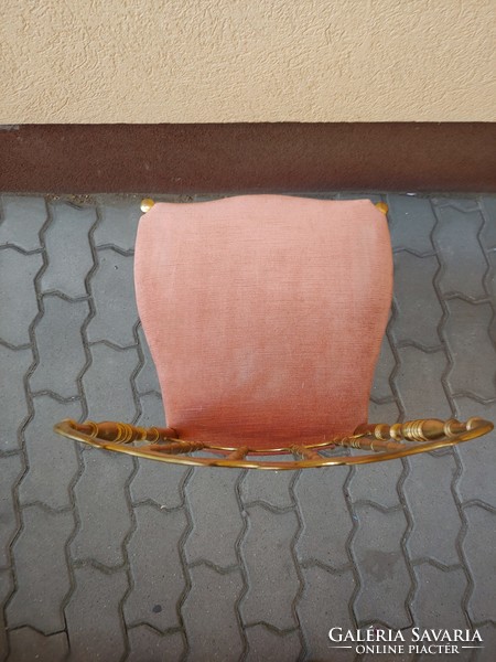 Barokk réz fésülködő asztal szék -javítandó a kötéseknél - chippendale kisasszonyszék